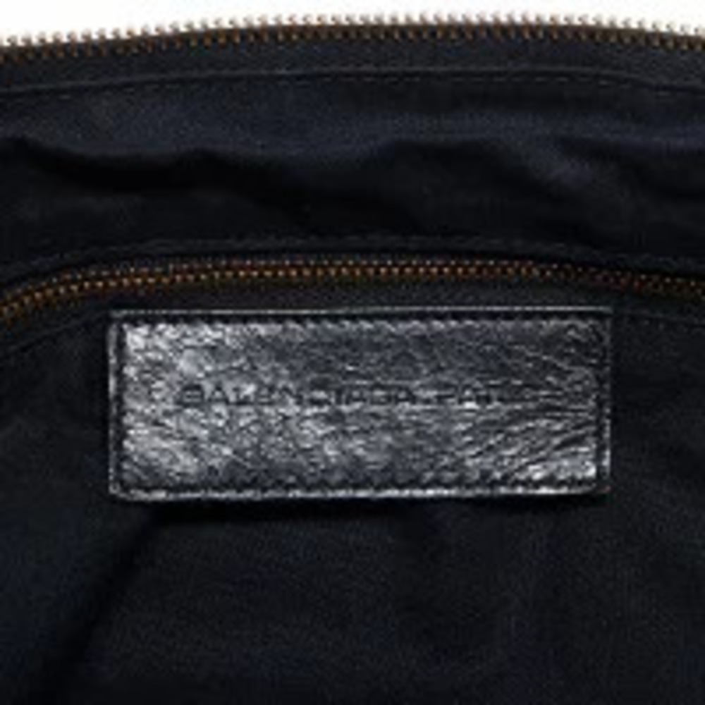 Balenciaga The Day Leather Shoulder Bag Black - Picture 10 of 13